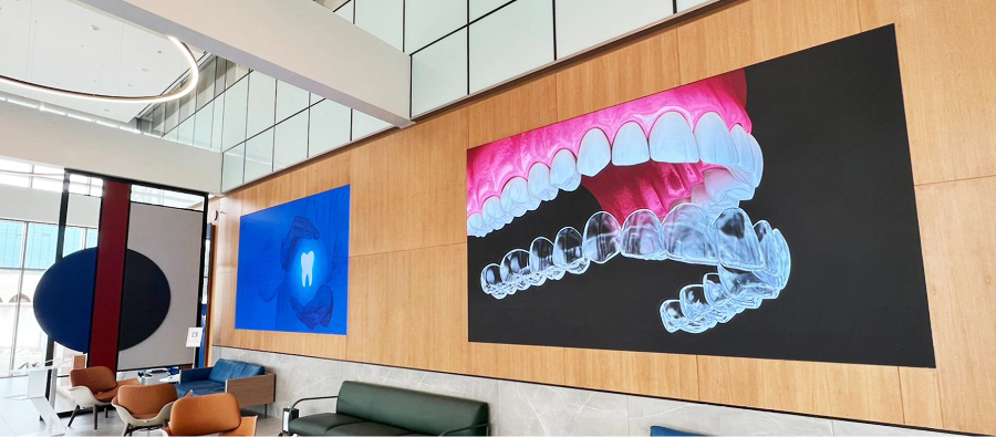 Màn hình LED HIKVISION - DS-D4425FI-CKF, Màn hình LED trong nhà cho phòng khám nha khoa