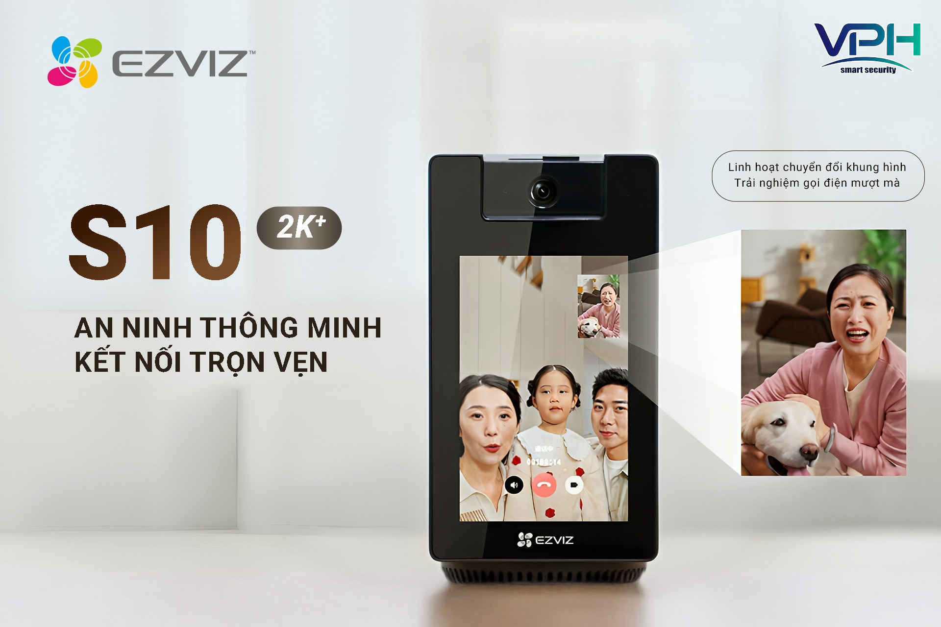 Camera Wifi EZVIZ S10 2K+