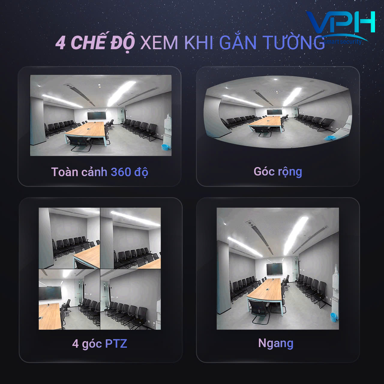 Camera Wifi mắt cá trong nhà 6MP EZVIZ E4P 3K+