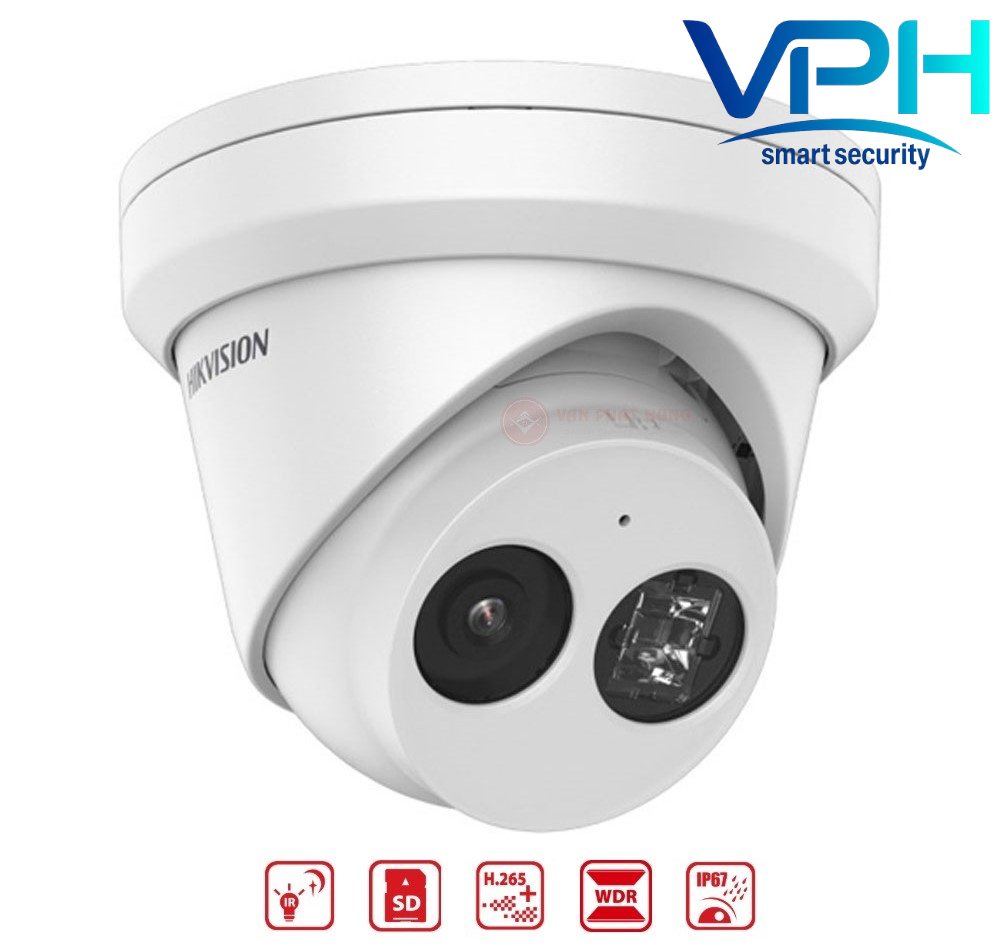 Camera IP Turret 2MP HIKVISION DS-2CD2343G2-IU