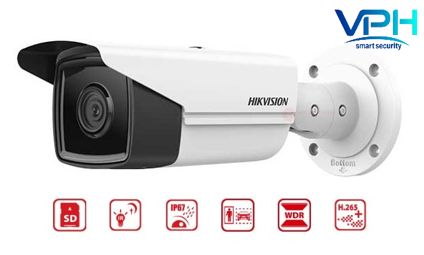 Camera IP Thân trụ 2MP HIKVISION DS-2CD2T23G2-2I