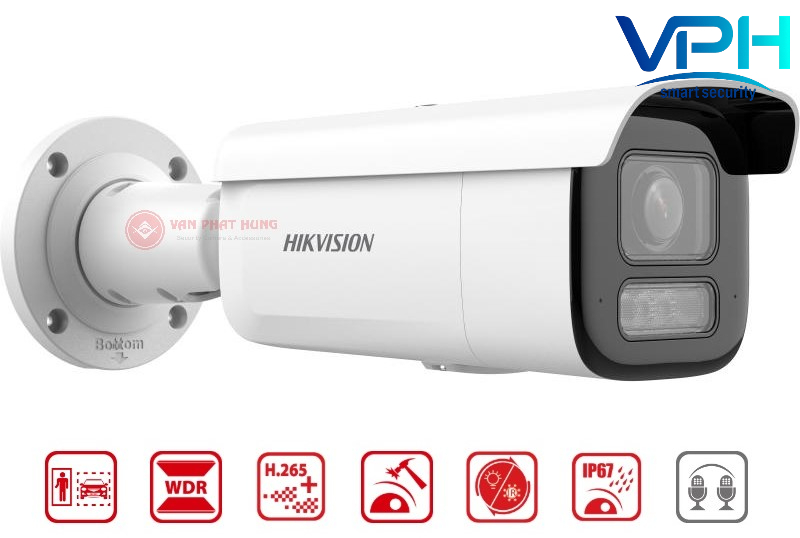 Camera IP Thân trụ 8MP HIKVISION DS-2CD2683G2-LIZS2U