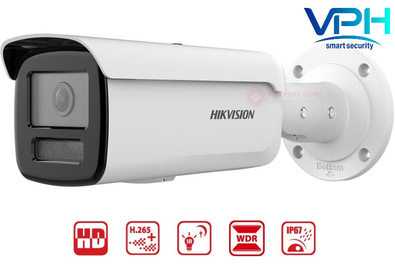 Camera IP Thân trụ 2MP HIKVISION DS-2CD2T26G2-2I