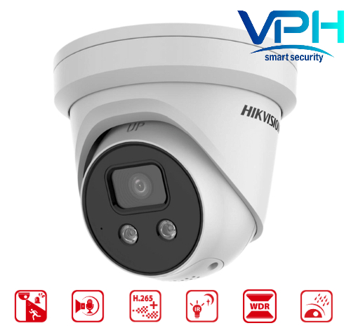 Camera IP Turret 4MP HIKVISION DS-2CD2346G2-ISU/SL