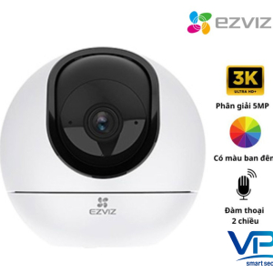 Camera Wifi quay quét trong nhà 5MP EZVIZ H6 3K