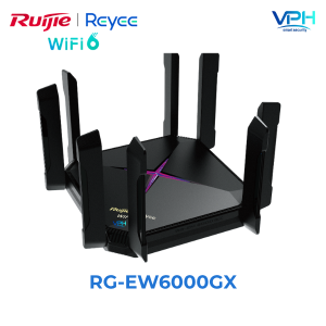 Bộ phát WiFi 6 Mesh Ruijie RG‑EW6000GX 6000M