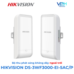 Bộ thu phát sóng không dây ngoài trời HIKVISION DS-3WF3000-EI-5AC/P