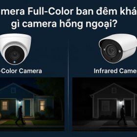 Camera có màu ban đêm với Camera hồng ngoại, nên chọn loại nào cho nhà ở ?