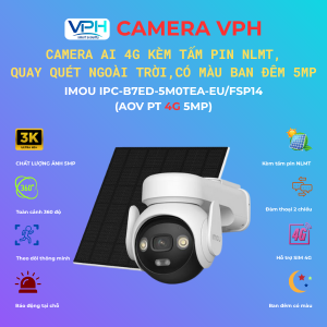 Camera IMOU AOV PT IPC-B7ED-5M0TEA-EU/FSP14 5MP