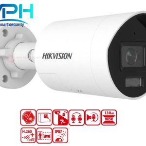 Camera IP ColorVu 3.0 Thân Trụ 4MP HIKVISION DS-2CD2047G3-LI2UY/SRB