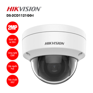 Camera IP Dome 2MP HIKVISION DS-2CD1121G0-I