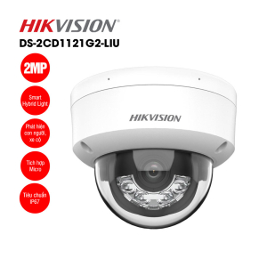 Camera IP Dome 2MP HIKVISION DS-2CD1121G2-LIU