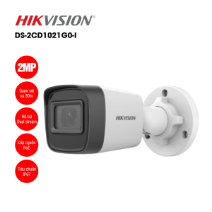Camera IP thân trụ 2MP HIKVISION DS-2CD1021G0-I