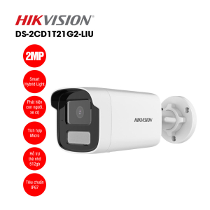 Camera IP Thân trụ 2MP HIKVISION DS-2CD1T21G2-LIU