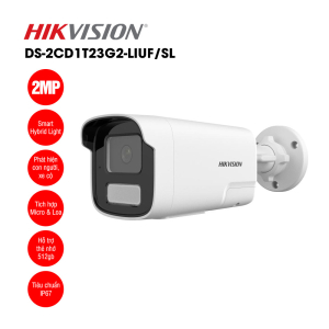 Camera IP Thân trụ 2MP HIKVISION DS-2CD1T23G2-LIUF/SL
