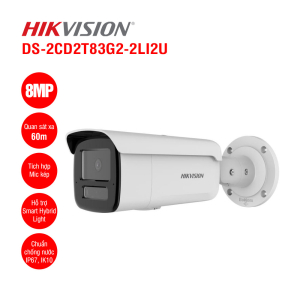Camera IP Thân trụ 8MP HIKVISION DS-2CD2T83G2-2LI2U