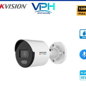 Camera IP Thân trụ Colorvu 2MP HIKVISION DS-2CD1027G2-L
