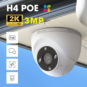 Camera Wifi bán cầu 3MP EZVIZ H4 POE 2K