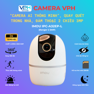Camera WiFi IMOU IPC-A32EP-L Ranger 2 3MP