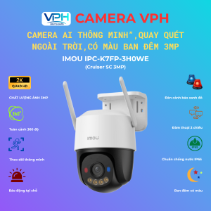 Camera WiFi IMOU IPC-K7FP-3H0WE Cruiser SC 3MP