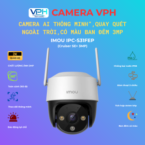 Camera WiFi IMOU IPC-S31FEP Cruiser SE+ 3MP
