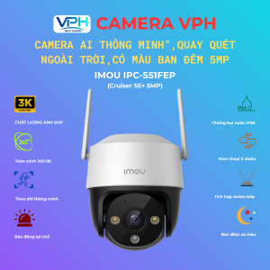 Camera WiFi IMOU IPC-S51FEP Cruiser SE+ 5MP