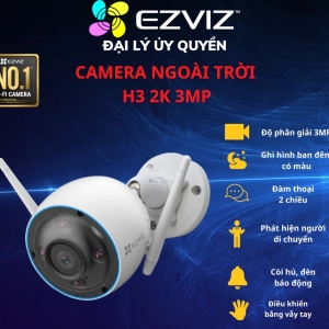 Camera Wifi ngoài trời 3MP EZVIZ H3 2K