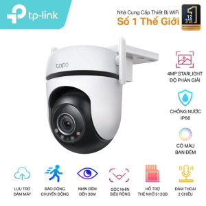 Camera WiFi quay quét ngoài trời 4MP Tapo C520WS