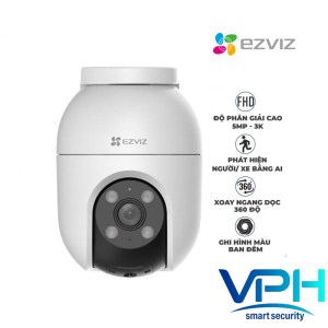 Camera Wifi quay quét ngoài trời 5MP EZVIZ C8C 3K