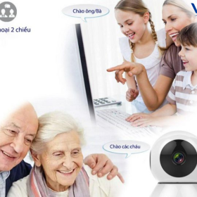 Giải pháp camera cho người lớn tuổi ở nhà một mình an tâm tuyệt đối