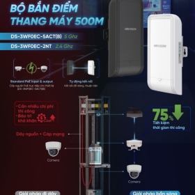 Tối ưu hệ thống camera thang máy với bộ truyền tải video không dây