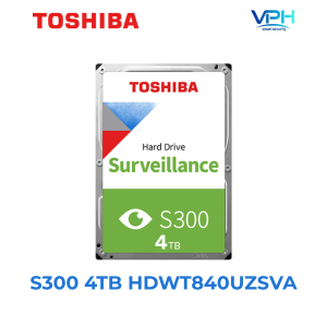 Ổ cứng 4TB Toshiba Surveillance S300 HDWT840UZSVA