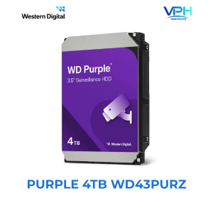 Ổ cứng Western Digital Purple 4TB WD43PURZ