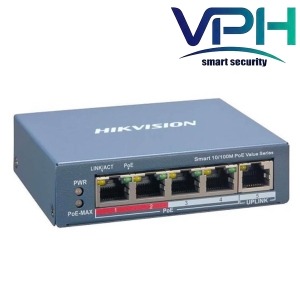 Smart Switch PoE 4 cổng HIKVISION DS-3E1105P-EI/M
