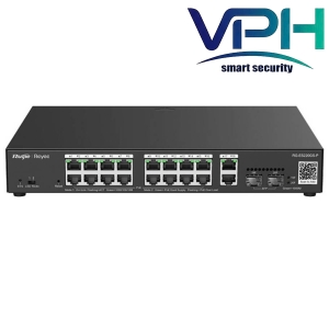 Switch 16 cổng PoE Ruijie RG-ES220GS-P
