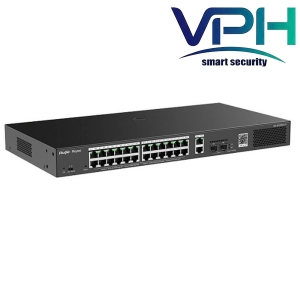 Switch 24 cổng PoE Ruijie RG-ES228GS-P