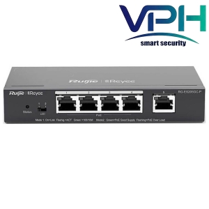 Switch 4 cổng PoE Ruijie RG-ES205GC-P