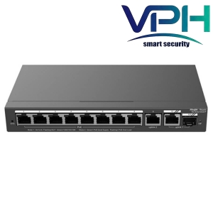 Switch 8 cổng PoE Ruijie RG-ES210GS-P