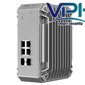 Switch công nghiệp 4 cổng PoE Ruijie RG-NIS3100-2GT2SFP-HP
