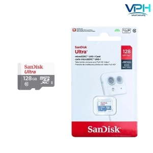 Thẻ nhớ Micro SD 128GB Sandisk Ultra Class 10 UHS-I 100Mb/s