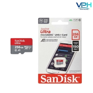 Thẻ nhớ Micro SD 256GB Sandisk Ultra Class 10 UHS-I 100Mb/s