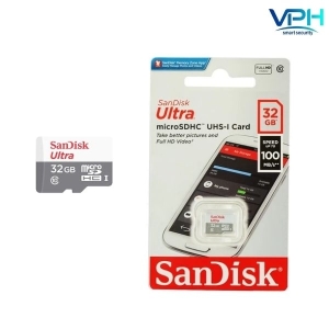 Thẻ nhớ Micro SD 32GB Sandisk Ultra Class 10 UHS-I 100Mb/s