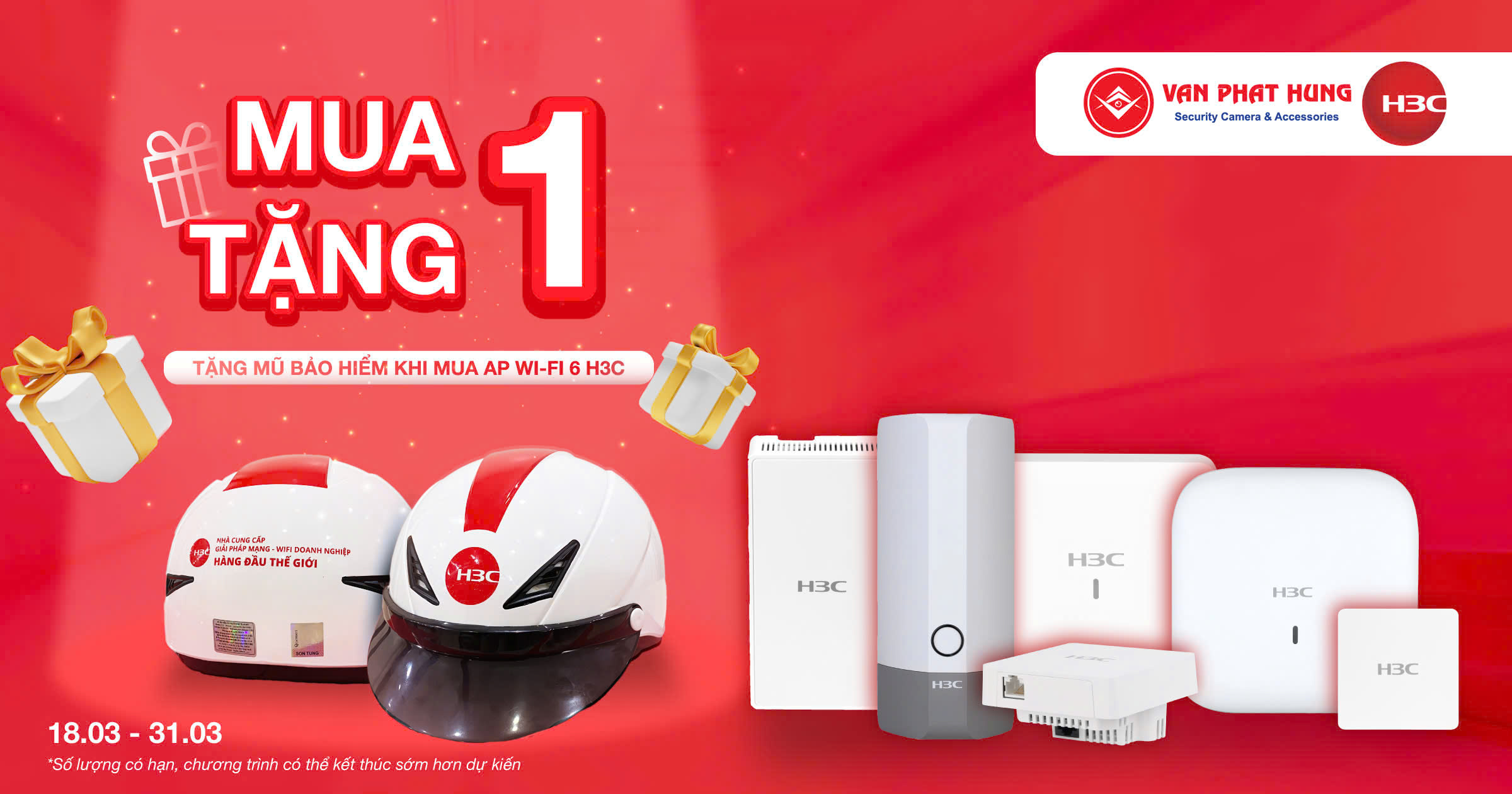 H3C MUA 1 TẶNG 1